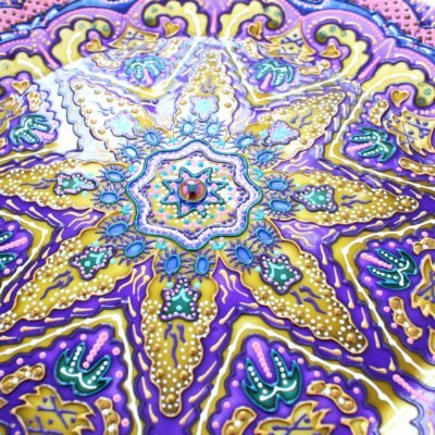 «Лаванда и Олива» Тарелка декоративная с ручной росписью