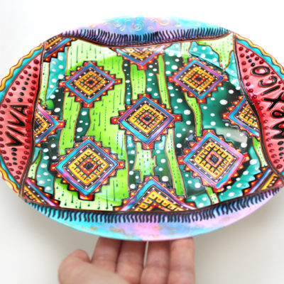 Декоративная тарелка «Мексиканский серап»