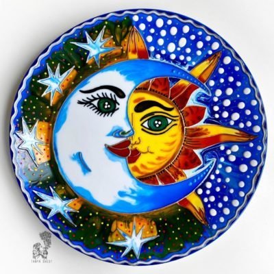 тарелка солнце и луна