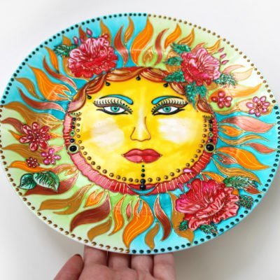 «Лето» — тарелка декоративная на стену из серии Времена года