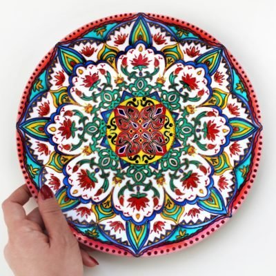 «Чарующий восточный дух Марокко» тарелка на стену 32 см