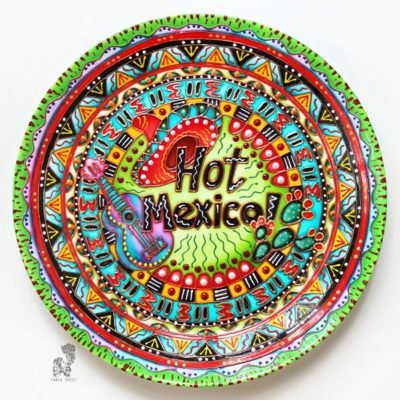 Декоративная тарелка Hot Mexico