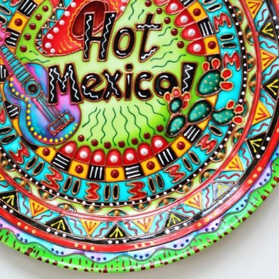 Декоративная тарелка «Hot Mexico» Мексиканский декор
