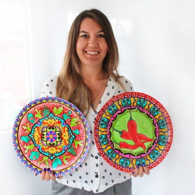 Набор декоративных тарелок "Мексиканское буррито