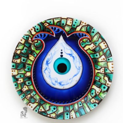 Декоративная тарелка на стену Глаз Фатимы