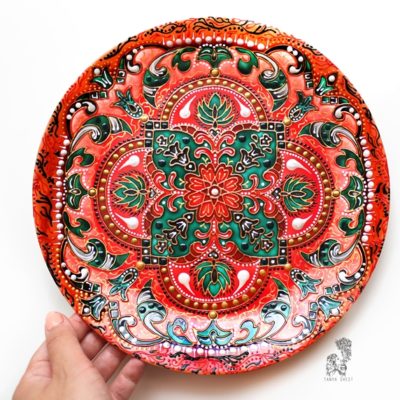 Декоративная тарелка на стену Русская душа