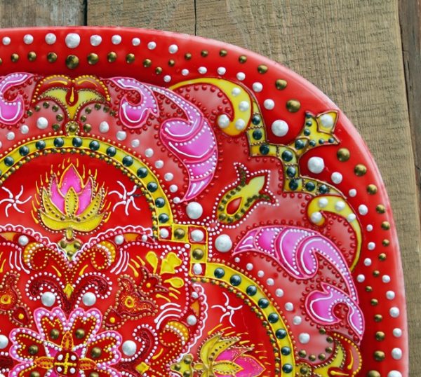 Декоративная тарелка на стену Русская душа