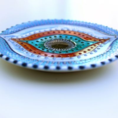 Декоративное блюдце для украшений «Глаз Назар»