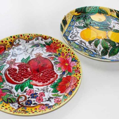 Декоративная тарелка «Гранаты» Круглые картины